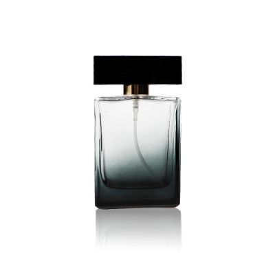 Square Shape Glass Perfume Bottles 100ml Perfume Empty Diffuser Bottle