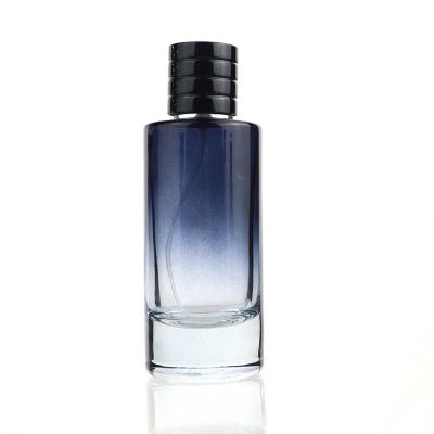 graceful magnetic cap sprayer 100ml round perfume glass bottle empty brand perfume spray pump bottle