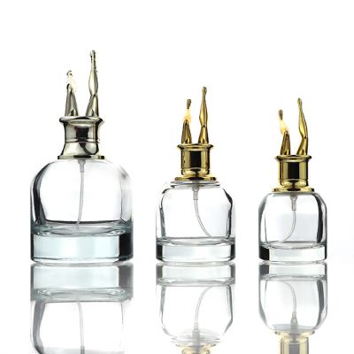 Factory Custom Logo 90ml Empty Perfume Fragrance Atomizer Glass Bottle