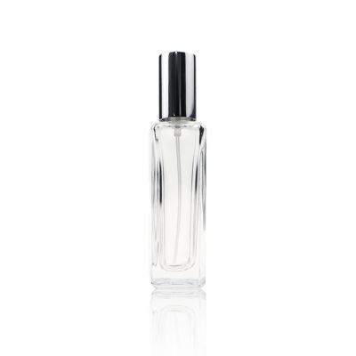 Classic 30ml custom made rectangle empty glass perfume bottles for sale