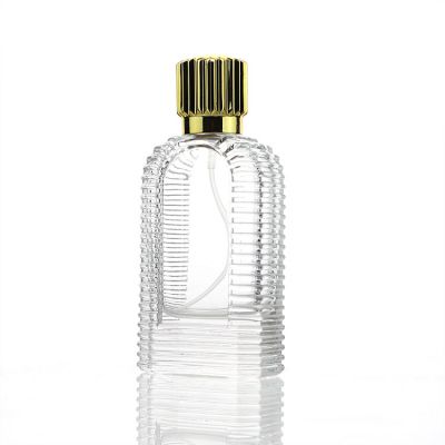Perfume Packaging 60ml Square Clear Empty Perfume Bottles With Spray Manufacturer