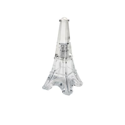 35 ml Clear French Paris Eiffel Tower Shape Fragrance Souvenir Perfume Glass Bottles