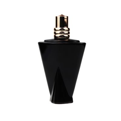 100ML Perfume Black Matte Bottle Custom Perfume Bottle Black