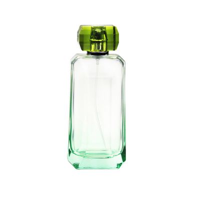 2021 120 ml Gradient Green Glass Premium Perfume Bottle Perfume Refill
