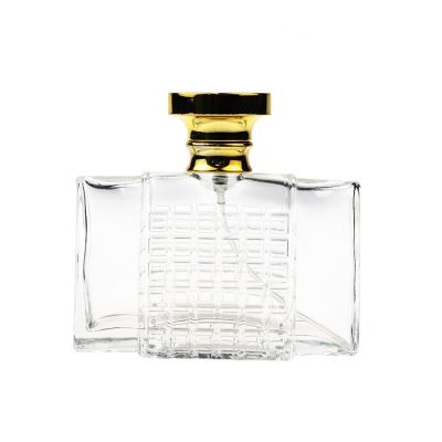 90ML Transparent Women Purse Wallet Shape Perfume Spray Glass Bottle