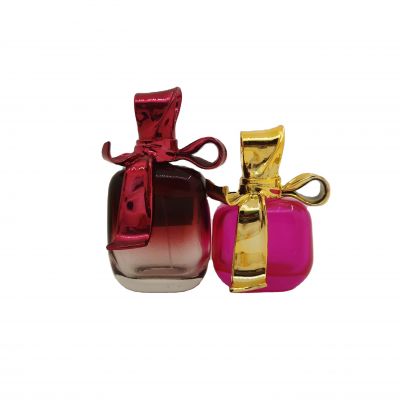 50ml 80ml Pink Square Empty egyptian Glass perfume bottle