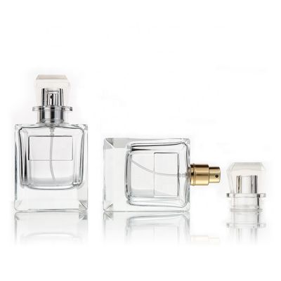 Luxury 50 ml Perfume Glass Bottle Empty Bottle Perfumes For Men And Women