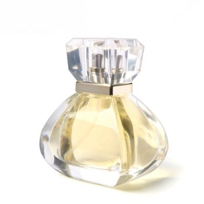 Best Price 40Ml Luxury Custom Made Refill Transparent Empty Perfume Glass Bottle With Cap