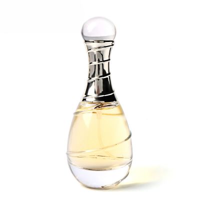 Round Empty Clear Perfume Bottle 15ml 30ml 100ml Necklace Spray Glass Bottles 50ml