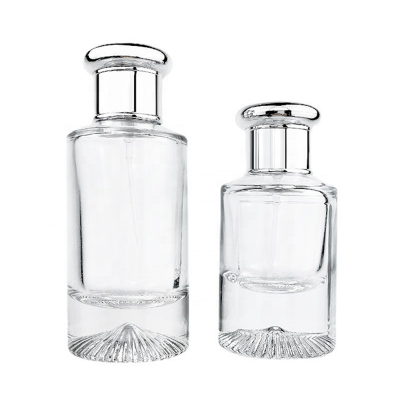 Customized 100ml glass cosmetic storage perfume refill bottle 30ml empty perfume bottles 50ml for perfume