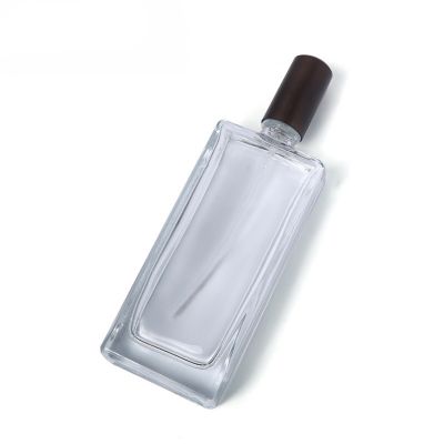 Wholesale fragrance pump spray square sprayer empty 50ml perfume bottles packagaing
