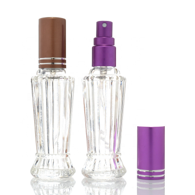 Spot mini cosmetic pump bottle 10ml perfume shop portable small cosmetic spray bottle for perfume