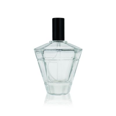 100ml Fancy Crystal Quality Diamond Shape Mist Spray Glass Perfume Bottles