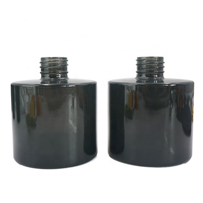 Dark Green Spray Glass Bottle For Essential Oils Shining Perfume Glass Bottle 200ml