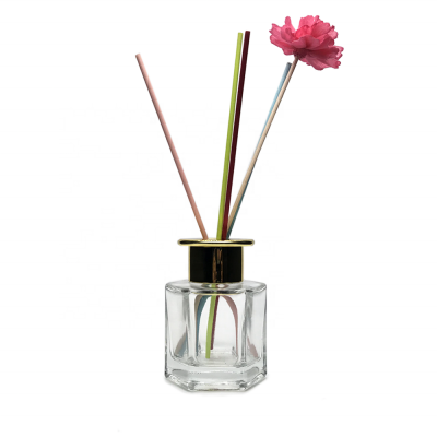 100ml Clear White Custom Aroma Reed Diffuser Transparent Glass Bottles