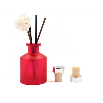 Wholesale Empty Round Fragrance Aroma Reed Diffuser Glass Bottle 100ml