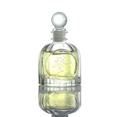 Hot Sale Fashion Customized Court Classical Style Series Car Aroma Bottle With Glass Easy Open End Cap
