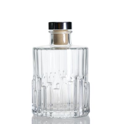 Supplier Price Glass Bottle With Cork 200ml Natural Diffuser Bottles With Stick