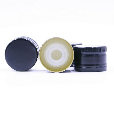 Stocked 31.5*24mm 315x24 aluminum plastic olive oil glass bottle caps with pourers