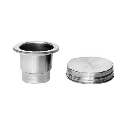 Unique Salad Condiments Canning Cup 70mm Stainless Steel Mason Jar Lid For Regular Mouth