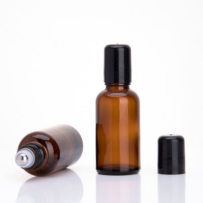 Hot Selling High Quality Frosted Roller Ball Bottle Brown Roller Ball Bottles For Essential Oils