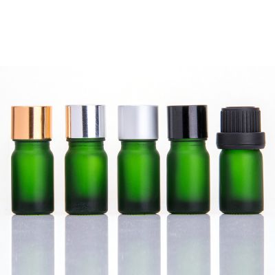 Hot Selling High Quality Green Bottle For Essential Oil Glass 2021