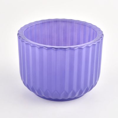 Wholesale Wedding Christmas Party Decoration Glass Candle Jars Unique Glass Candle Holder