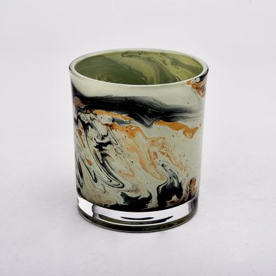 handmade unique luxury glass candle jar supplier