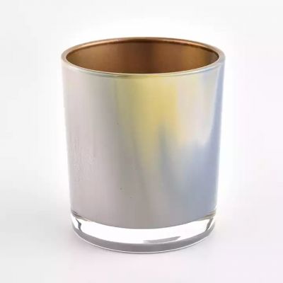 fashionable empty glass candle vessel for making
