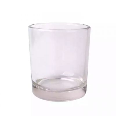 350ml clear round glass aromatherapy candle containers