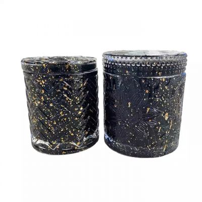 gel cut luxury shiny birthday gift crystal glass unique wholesale candle vessels