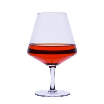 Hot sale bar elegant appearance round smooth lead-free glass white wine glass cup wine glasses
