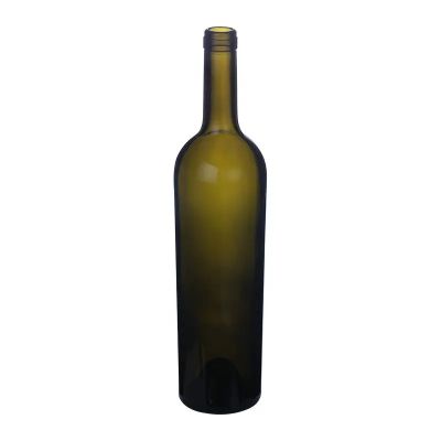 Best Quality High Temperature Resistance 750ml 780g Bordeaux Shape Wine Bottle