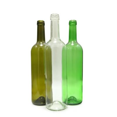 China hot product 750ml glass wine bottle for bordeaux