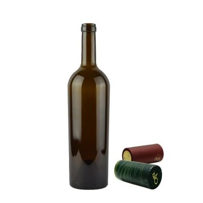 Classic Bordeaux Style 750ml Empty Wine Glass Bottle Factory Wholesale Price