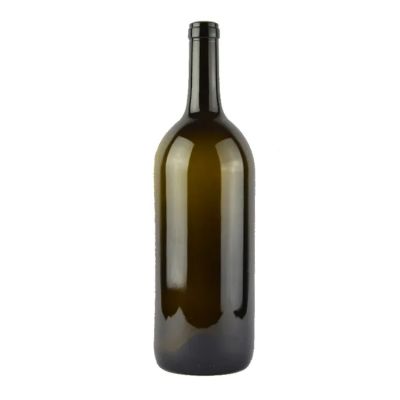 Cheap price large capacity 1.5 liter glass wine bottle