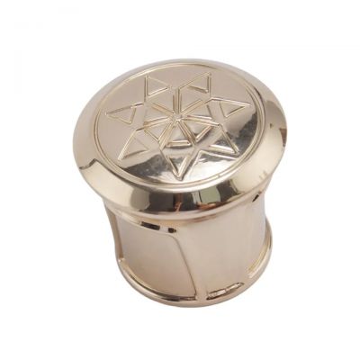 High-grade metal perfume cap manufacturers zinc-aluminum alloy perfume cap