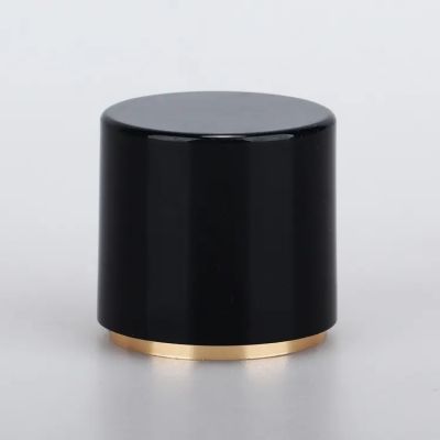 2021 Design Customized Magnetic perfume bottle caps luxury aluminum plastic ABS metal perfume lids with magnet collar