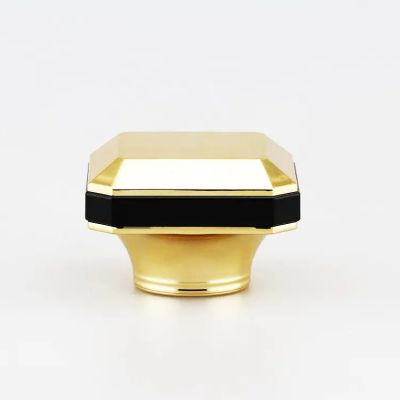 Unique shape glossy perfume bottle plastic ABS customized color perfume bottle cap wholesale luxury perfume cap