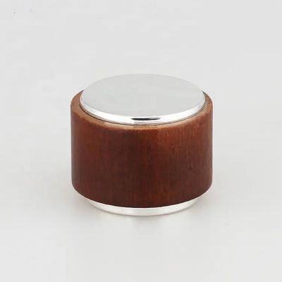 Perfume lids Must Buy wooden Perfume Bottle Cap Customized Wooden plastic ABS Material Perfume Glass Bottle Caps