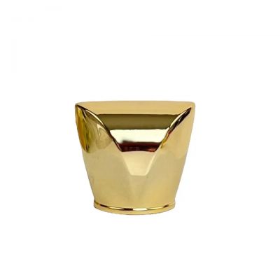 Luxury Zamac Gold Crown Perfume Bottle Cap Zinc Alloy Crown Perfume Bottles Lid