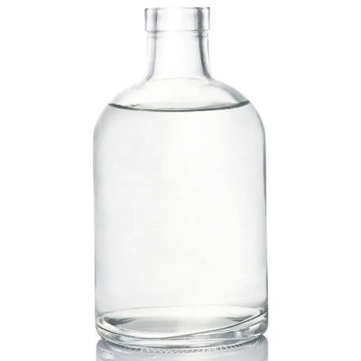 Food Safe China Factory Customized 1000ml 750ml 500ml Liquor Spirits Glass Bottle For Vodka Gin Whiskey