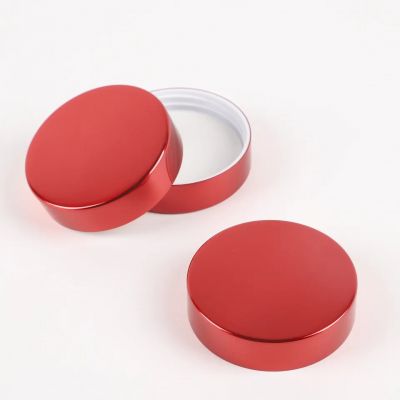 Red 70-400-16 aluminium-plastic screw cap closures cover cream