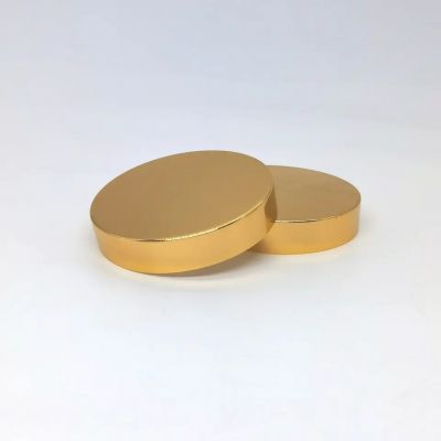 70-400 70/400 shiny matte metal shelled Gold Metal Overshell Plastic Caps with Foam Liner