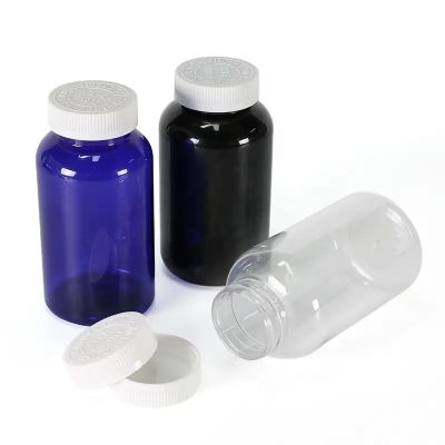 customized plastic PET bottles food grade dried lemon slice flower storage empty healthcare goods packaging