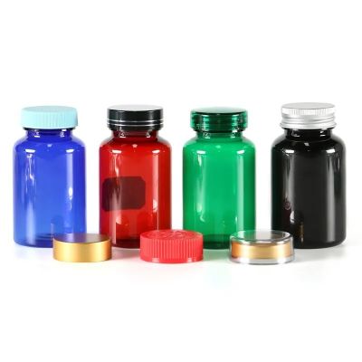 Pet Plastic Oem/odm 150ml Bottle Wholesale Packing Health Care Medicine Bottle Vintamin Calcium Tablet Bottle
