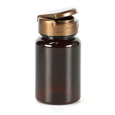 hot selling coffee calcium bottle 100ml tablet vitamin container plastic pills healthcare capsule jars