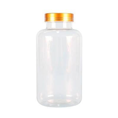 Custom Packaging 750ml Pet Plastic Bottle For Pill Bottle Gummy Vitamins Healthcare Supplement Container