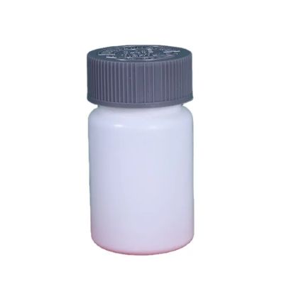 Wholesale 100ml 150ml White Pet Plastic Pharmaceutical Pill Capsule Bottles For Pill Packing With Grey CR Screw Cap