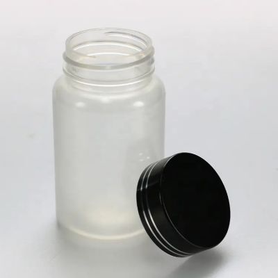 Wholesale Transparent Empty Storage Cosmetic Pet Plastic Pill Capsule Packing Bottles With Screw Cap